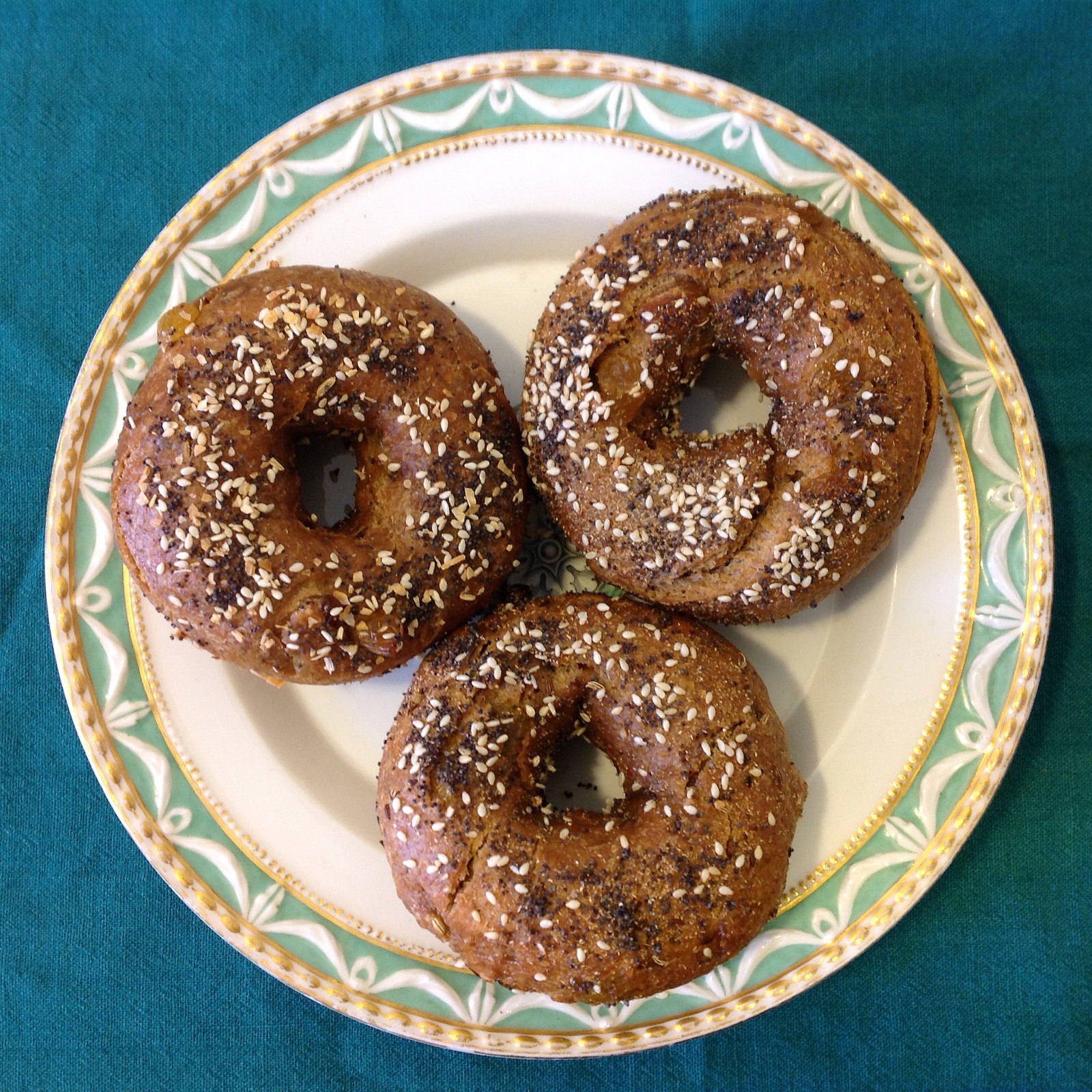 Everything And Then Some SD Raisin Rye Bagels The Fresh Loaf